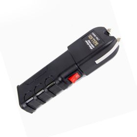 Rechargeable Portable Security Torch with LED Flashlight