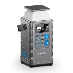 Camping Power Station 296Wh Power Bank 80000mAh Lithium Battery Outdoor Solar Generator USB Port Supply (Option: 296Wh 80000mAh-PD 100w)